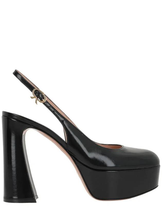 지안비토 로시 베시 라운드 토 플랫폼 펌프스 G9556970RIC_NUINERO