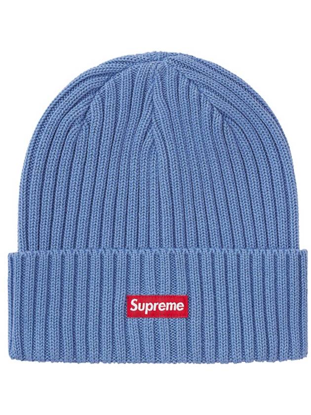 21SS 슈프림 오버다이드 비니 블루 Supreme Overdyed Beanie Blue