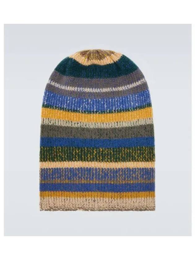 Elder Statesman Super 소프트 스트라이프 캐시미어 비니 MM13768512
