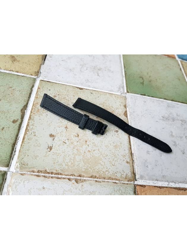 에르메스 TPM사이즈 h아워 시계밴드 시계줄 스트랩 블랙