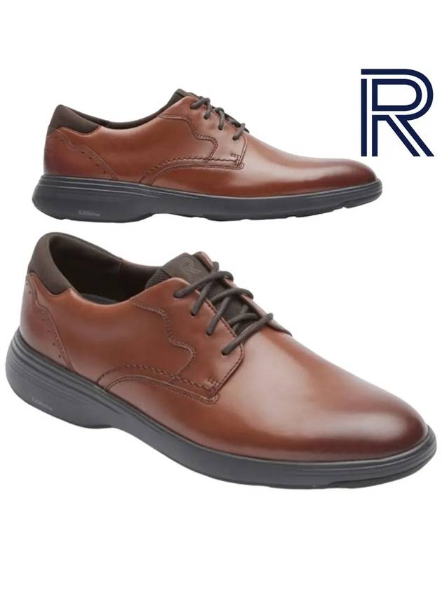 락포트 남성화 노아 옥스포드 구두 신발 브라운