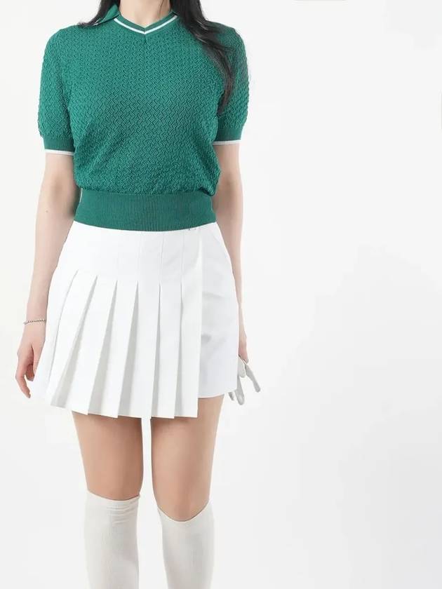 여자 골프 AT 메쉬 티셔츠 반팔 상의 여성골프웨어 라운딩룩