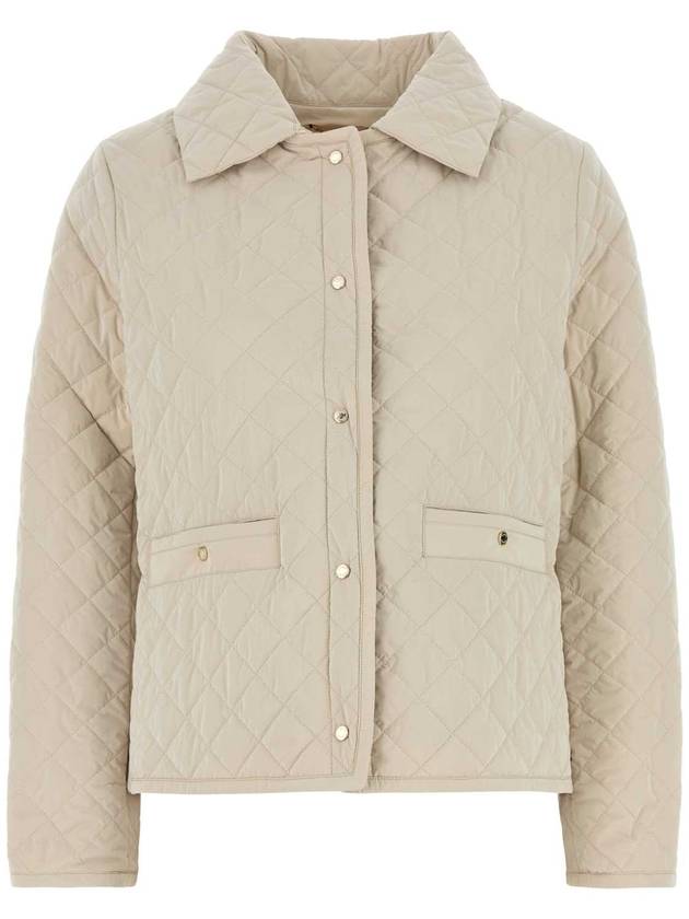 25SS MOORER 샌드 nylon blend Shaira 자켓 SHAIRAOSQ STONE