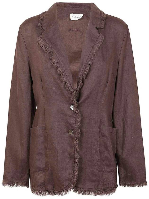 P. A.R. O.S. H. Linen blazer