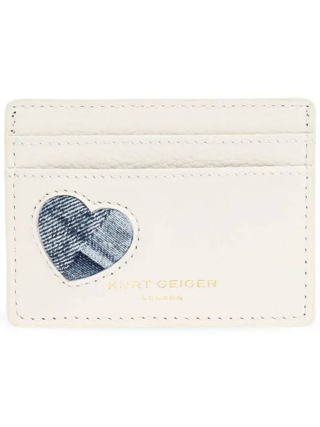 커트 가이거 하트 악센트 카드홀더 지갑 CARDHOLDERLOVE0_BONECOMB