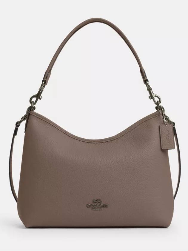 코치 로렐 숄더백 Qb Dark Stone