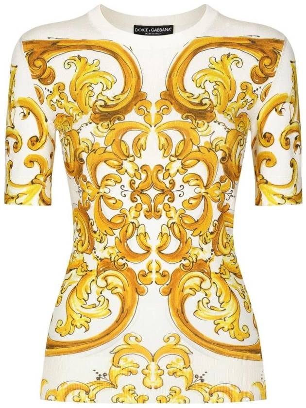 돌체앤가바나 마졸리카 니트 스웨터 FXX13TJAHKI