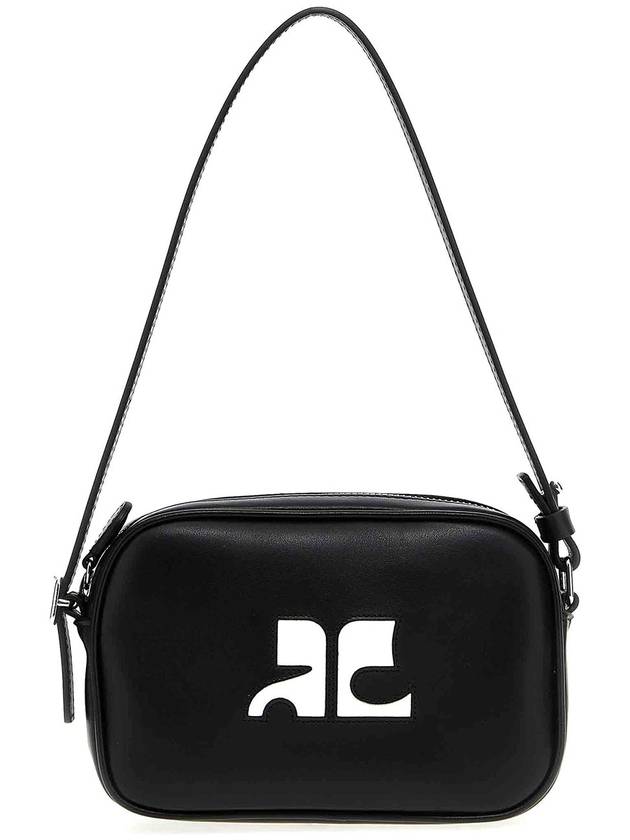 Courreges Slim Leather Camera Bag