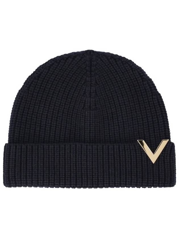 Valentino 로고 플라크 비니