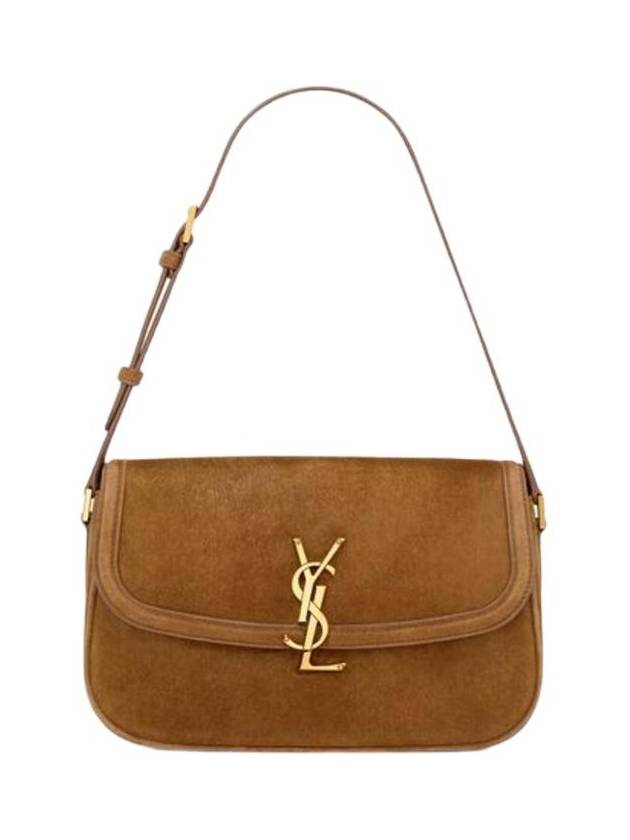 생로랑 솔페리노 미디움 스웨이드 카라멜 꼬냑 832330 1U80W 2916