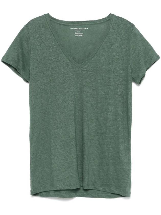 Majestic Filatures V-Neck Short Sleeve T-Shirt