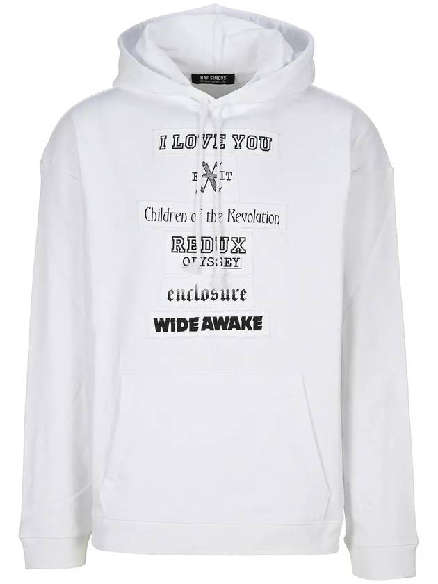 Raf Simons 슬로건 패치 후디 211M163A19003_0010