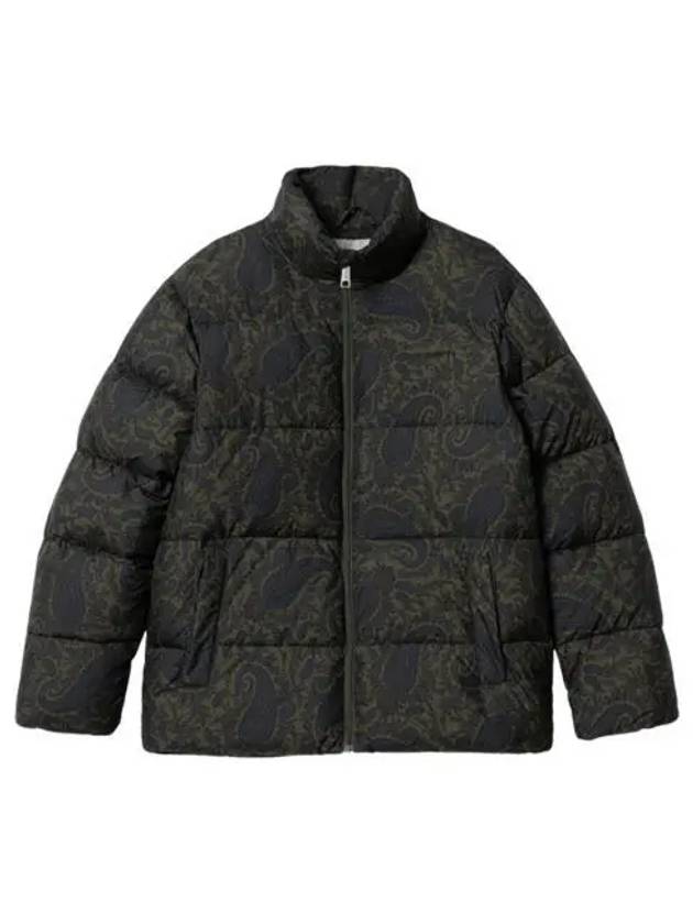 칼하트 WIP 스프링필드 자켓 플랜트 블랙 페이즐리 프린트 Carhartt WIP Springfield Jacket Plant Black Paisley Print