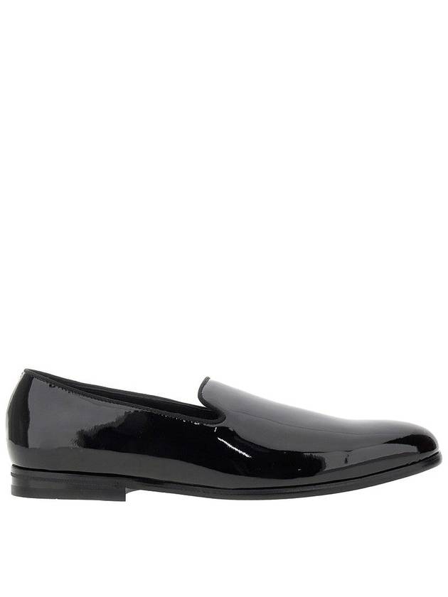 DOUCAL'S Patent leather slipper loafers