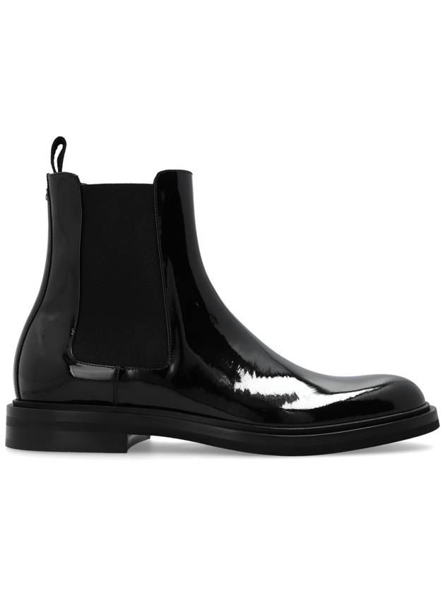24FW 돌체앤가바나 남성 첼시 부츠 Dolce & Gabbana Leather Ankle Boots  Men's  Black