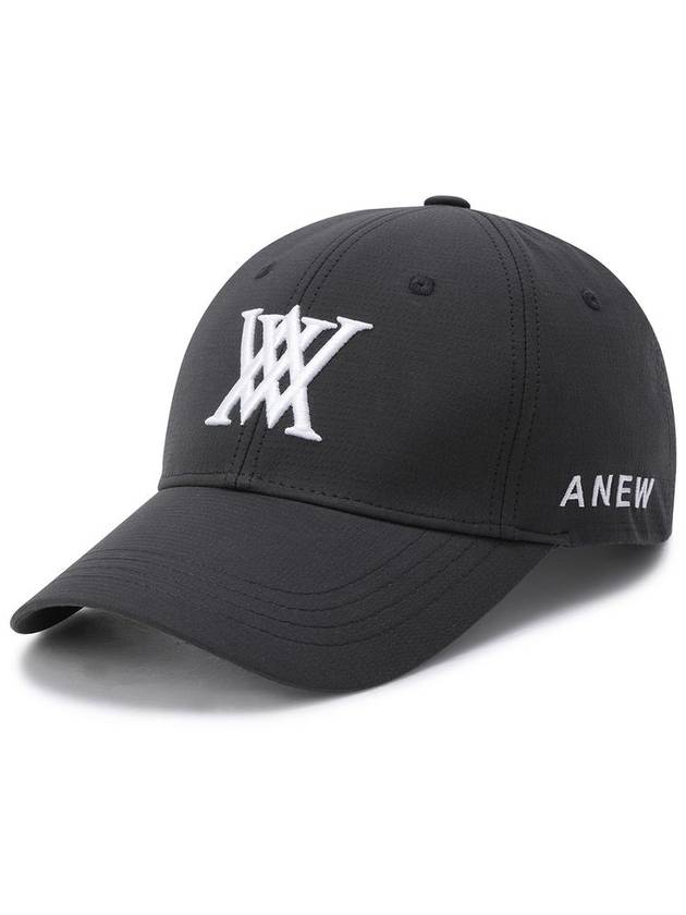 ㅣ어뉴골프 공식ㅣSEERSUCKER BALLCAP_BK