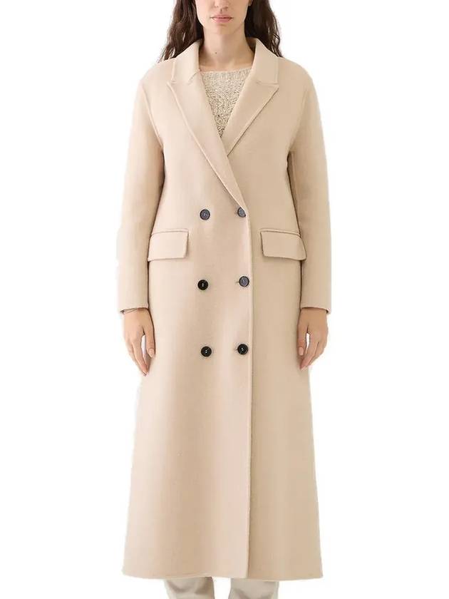 에르마노 세르비노 더블브레스트 테일러드 코트 D45ED076_MF460