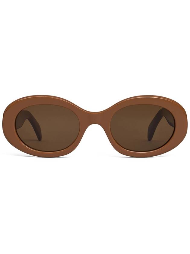 24FW 셀린느 아세테이트 트리옹프 01 선글라스 카멜 4S194CPLB 02CM