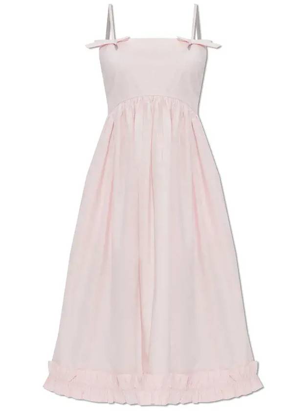 Ganni 스트래피 미디 드레스 W03256479_868