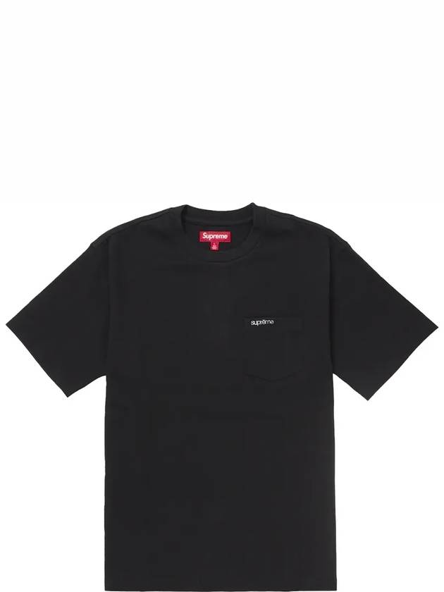 슈프림 S S 포켓 티 SS25 블랙