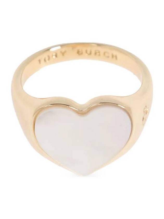 토리버치 heart motif ring 167323700