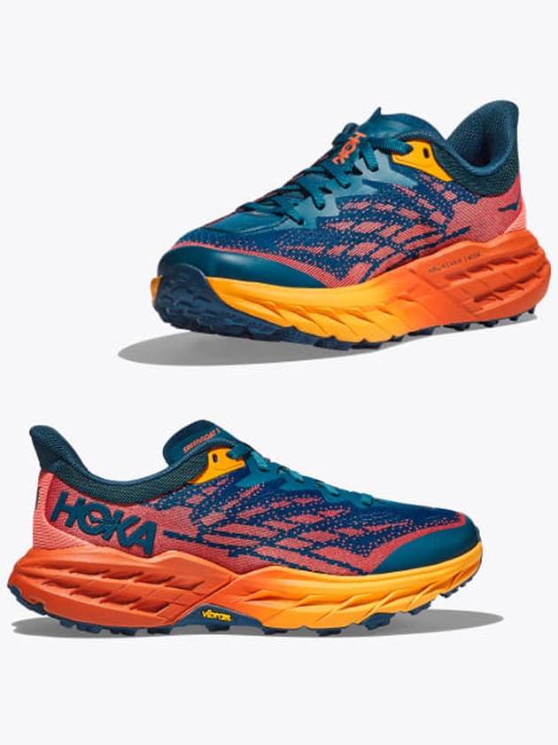 호카 오네오네 여성 스피드고트 5 와이드 러닝화 트레일 등산화 운동화 Camellia