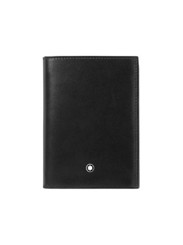 몽블랑 ID 홀더 마이스터스튁 월렛 7cc 블랙 198380