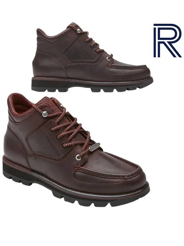 락포트 남성화 XCS 엄보2 방수 트레일 부츠 신발 버건디