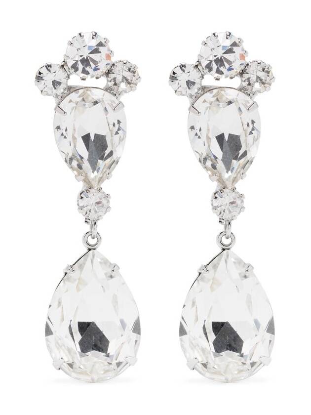 Jennifer Behr - Silver White Earrings