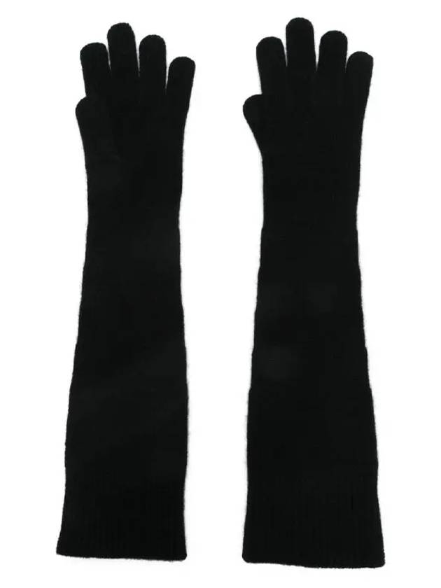24FW 토템 여성 리브 장갑 244WSG0009YA0004블랙
