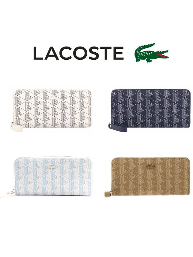 라코스테 데일리 라이프스타일 여성 장지갑 NF3958DG