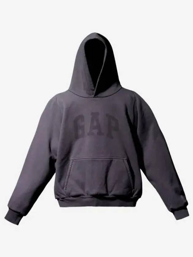 이지 갭 엔지니어드 바이 발렌시아가 도브 슈렁큰 후드 블랙 Yeezy Gap Engineered By Balenciaga Dove Shrunken Hoodie Black