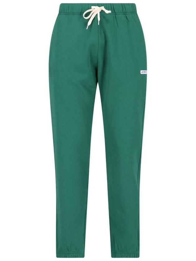 Autry 로고 패치 드로스트링 트랙팬츠