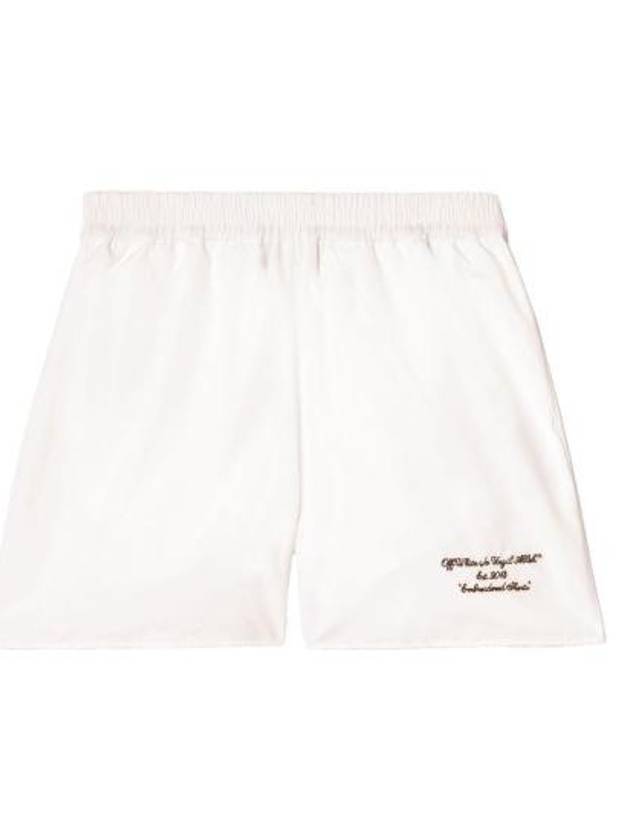 25SS 오프화이트 숏팬츠 OWCB05DS25 FAB0010110