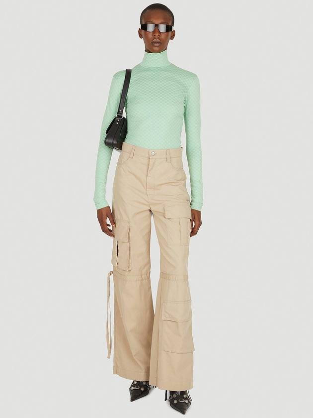 앰부쉬 미니 모노그램 하이 넥 탑 BWDD005F22JER0015151 B0110814433