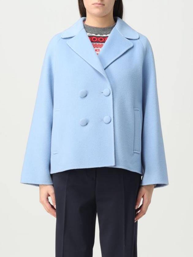 23FW 위켄드막스마라 코트 2350460139600 068 Gnawed Blue