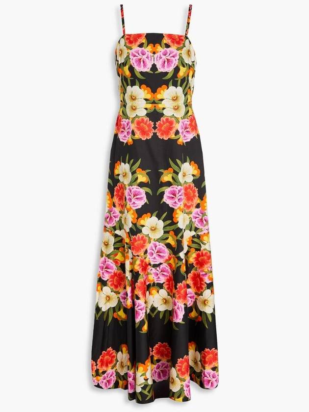 NB07 보르고 디 노르 여성 원피스 Floral print cotton poplin maxi dress 46376663162947363