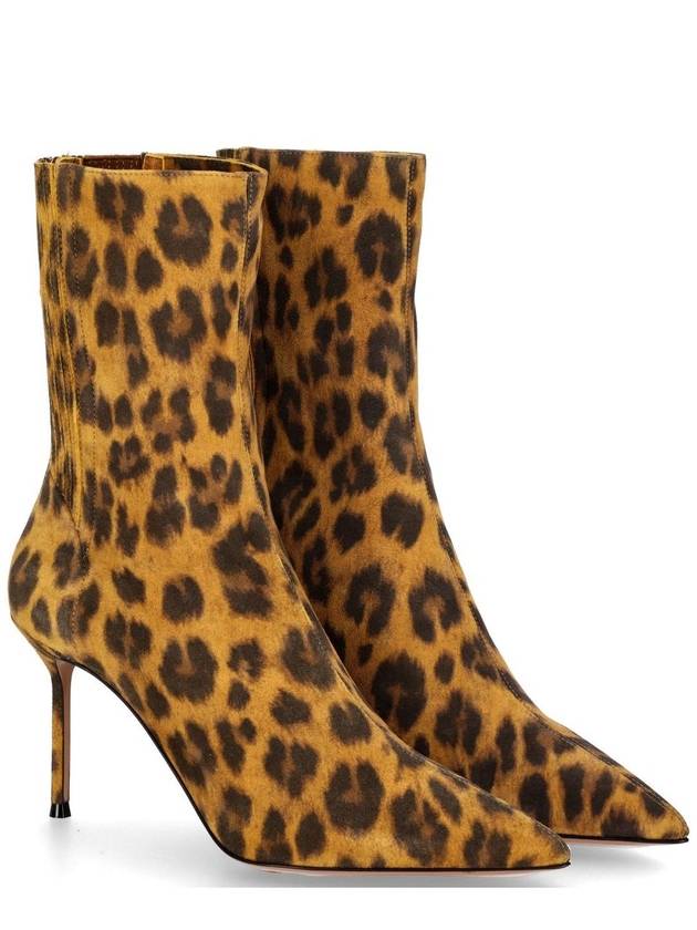아쿠아주라 레오파드 프린트 앵클 부츠 Aquazzura Leopard Printed Anckle Boots