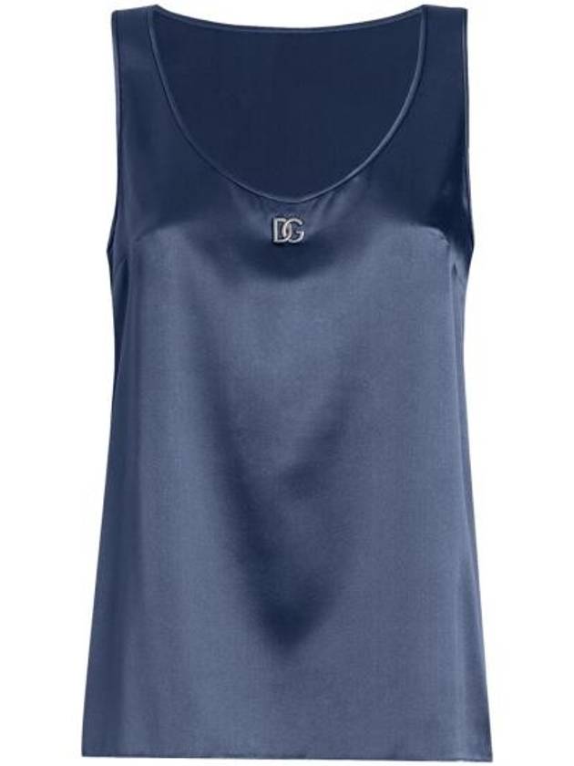 25SS 돌체앤가바나 민소매 티셔츠 F7AK5T GDCVQ N0036 BLUE