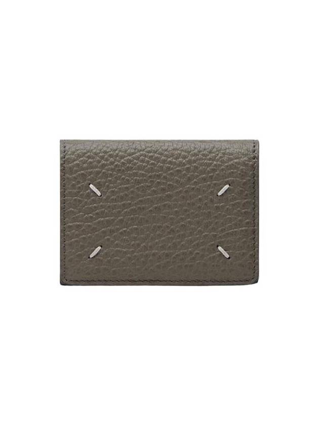 메종 마르지엘라 포 스티치 포켓 월렛 다크 그레이 S36UI0416P4455T8031