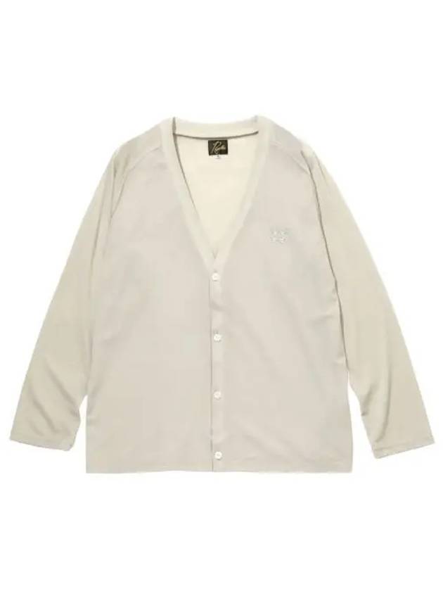 니들스 브이넥 폴리 메쉬 가디건 토프 Needles V Neck Poly Mesh Cardigan Taupe