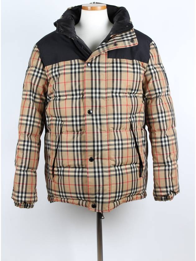 버버리 리버시블 패딩