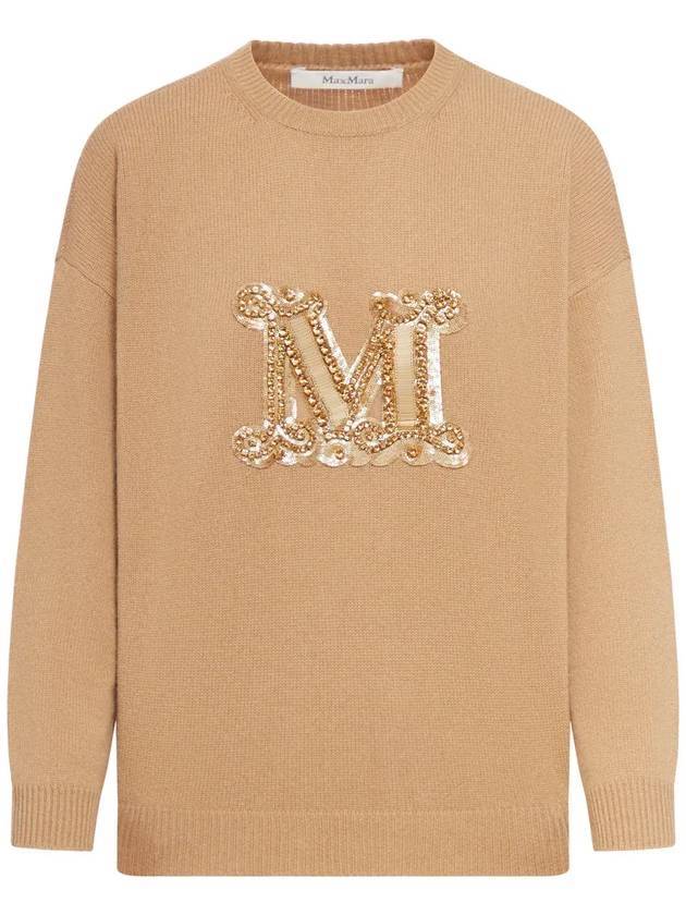 막스마라 파라타 울 니트탑 카멜