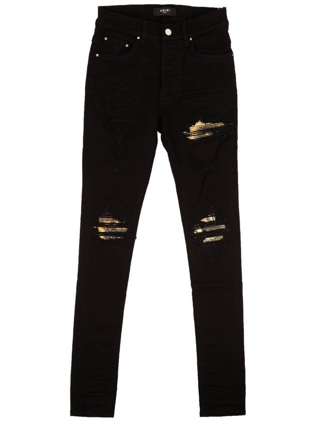 블랙 알로하 Mx1 스키니 데님 진 Black Aloha Mx1 Skinny Denim Jeans