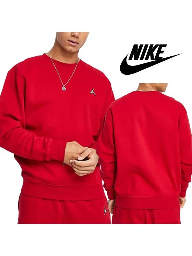 나이키 긴팔티 조던 점프맨 미니 로고 스웨트셔츠 레드 남여공용 롱슬리브