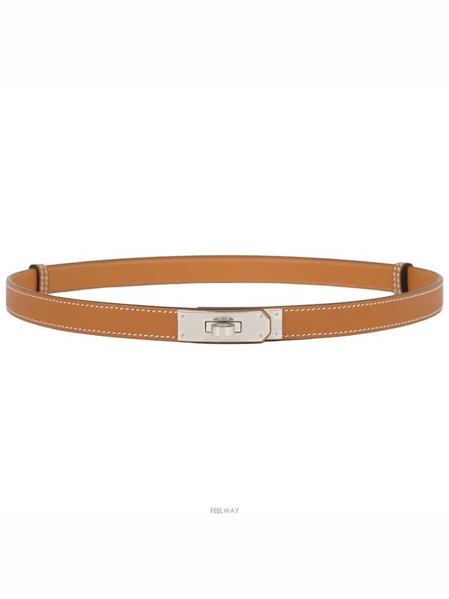 에르메스 켈리 벨트 골드 은장 B 74334