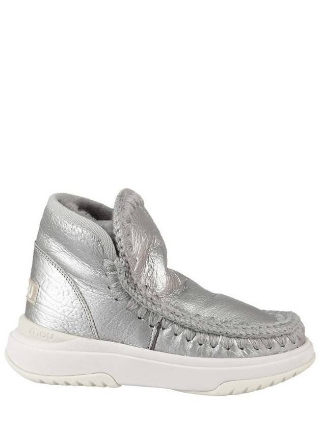 Mou Eskimo 크로셰 스티치 트리밍 부츠