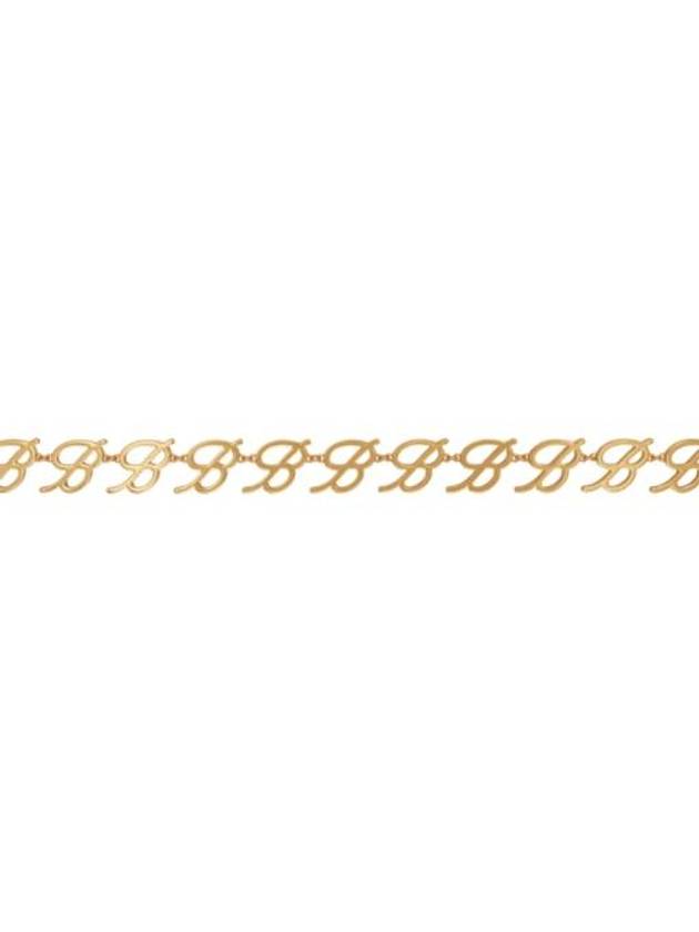 블루마린 골드 로고 체인 벨트 N0836 ORO SATINATO