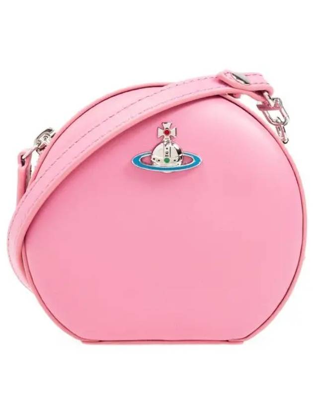 VIVIENNE WESTWOOD 비비안웨스트우드 NAPPA MINI ROUND CROSSBODY 4303010QU L001L G410 나파 미니 라운드 크로스바디 백