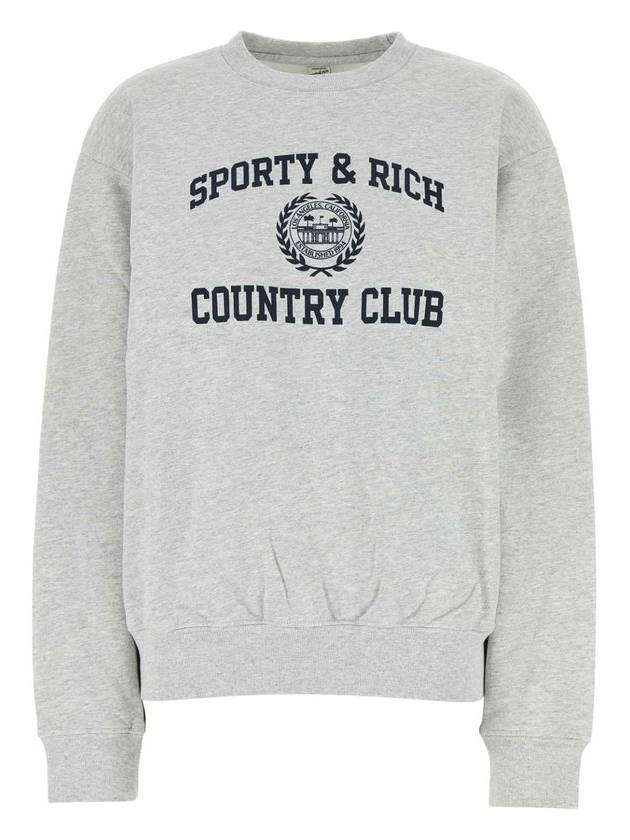 스포티 & 리치 바시티 크레스트 크루넥 스웨트셔츠
